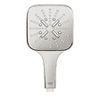 GROHE - Grohe Rainshower Smartactive 130 Cube Douchette à main 3 jets, supersteel (26582DC0) - vignette