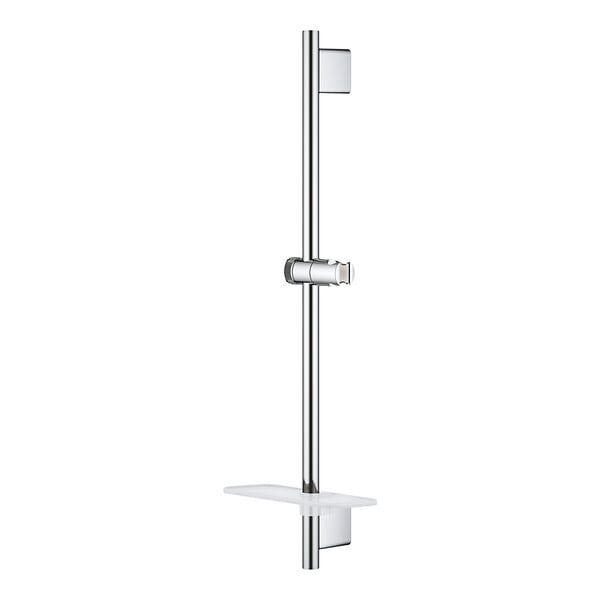 GROHE - Grohe Rainshower SmartActive barre de douche 600 mm Ø 22 mm avec tablette porte-savon, chrome (G26602000) - large
