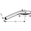 HANSGROHE - Douchette Croma Select S 110 Multi (26800400) - vignette