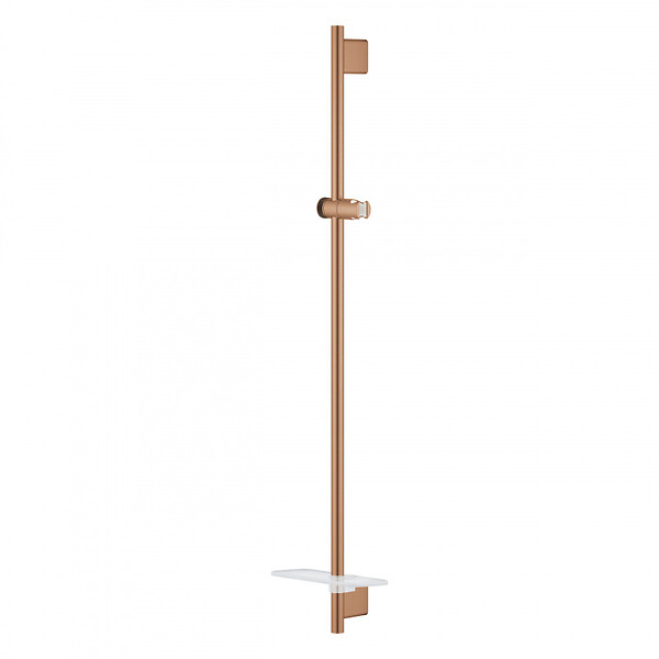 GROHE - Grohe Rainshower Smartactive Barre de douche 900mm avec curseur et support orientable, Warm Sunset brossé (26603DL0) - large