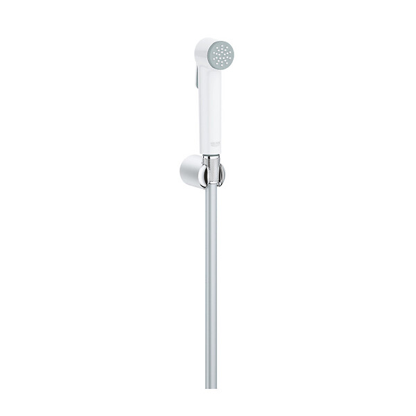 GROHE - Tempesta-F Trigger Spray 30 Support de douche mural 1 jet, Chromé/blanc  (27812IL1) - large