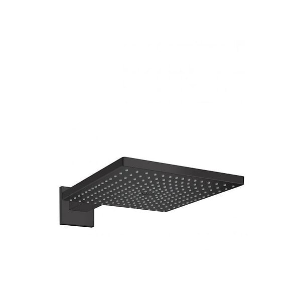 HANSGROHE - Hansgrohe Douche de tête Raindance E300, 1 jet avec bras de douche, noir mat (26238670) - large