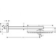 HANSGROHE - Hansgrohe Douche de tête Raindance E300, 1 jet avec bras de douche, noir mat (26238670) - vignette