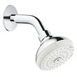GROHE - GROHE New Tempesta Classic shower head including shower arm chrome 26088001 - vignette