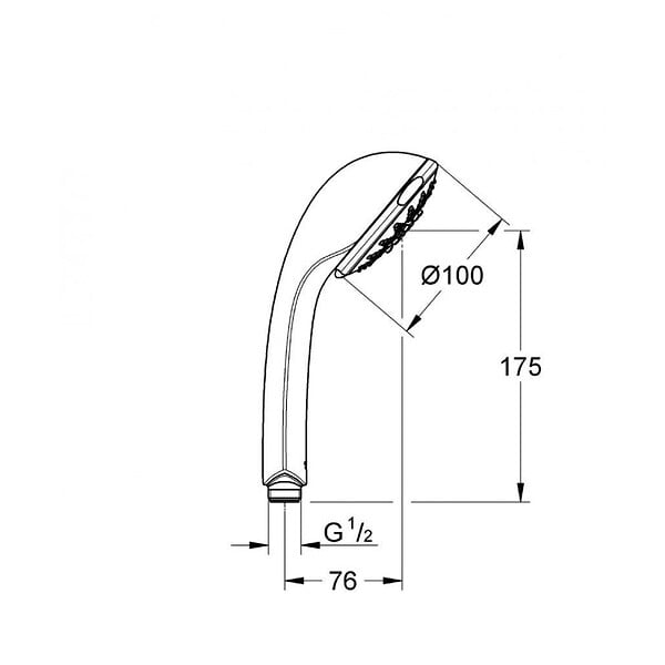 GROHE - Grohe Relexa 100 Five (28796000) - large