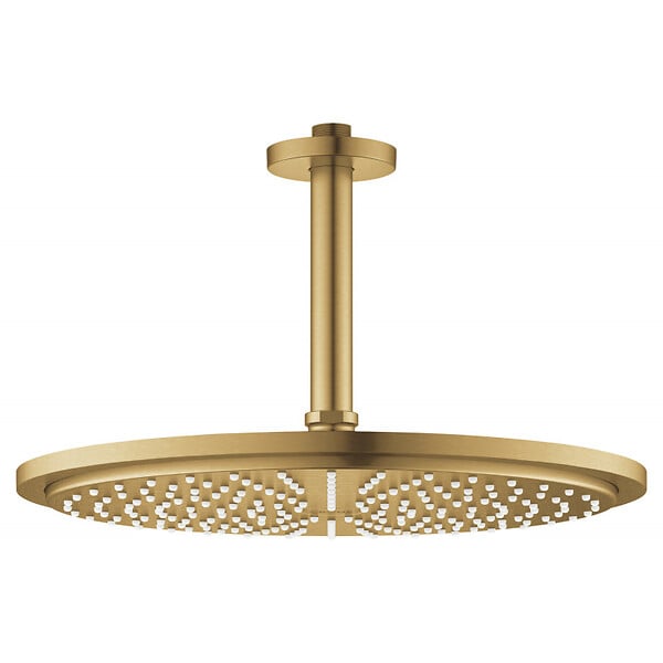 GROHE - Ensemble de douche de tête et de bras plafonnier (26067GN0) - large
