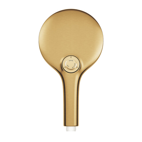 GROHE - Rainshower Smartactive 130 Douchette à main 3 jets, cool sunrise brossé (26574GN0) - large
