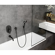 HANSGROHE - Hansgrohe Vernis Blend Douchette à main, 2 jets, Noir mat (26340670) - vignette