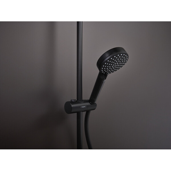 HANSGROHE - Hansgrohe Vernis Blend Douchette à main, 2 jets, Noir mat (26340670) - large