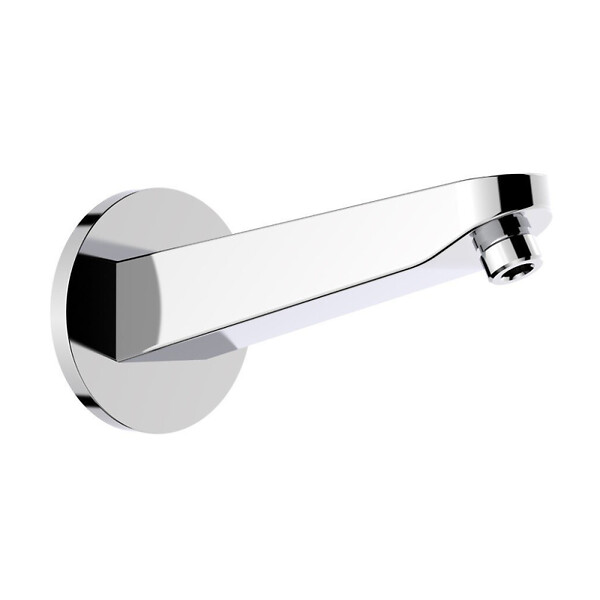 SWISS AQUA TECHNOLOGIES - Bras de douche mural 20,2 cm pour douche de tête, raccord universel, chrome (SATBSRKM) - large