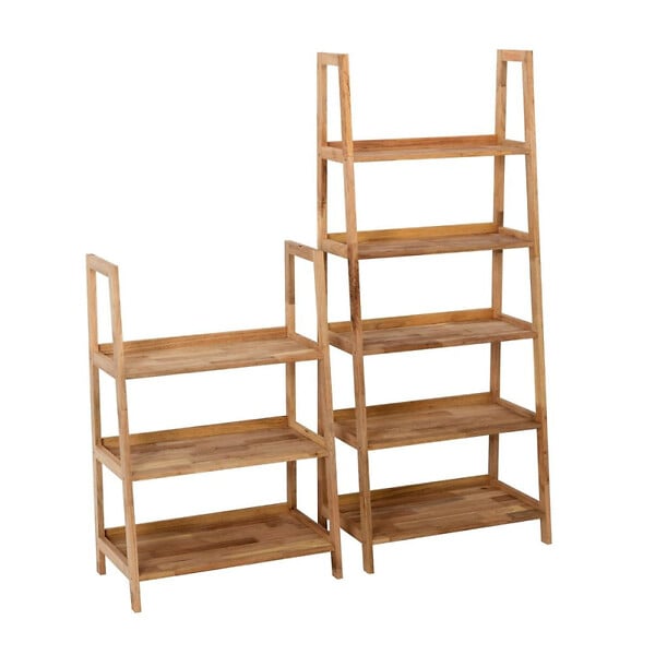 SWISS AQUA TECHNOLOGIES - Swiss Aqua Technologies Etagère sur pied Naturel Home 63x149x36,4 cm, bois  (HOMEPOL5) - large