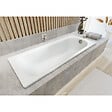 SWISS AQUA TECHNOLOGIES - By Kaldewei Vivien 170 x 75 cm Baignoire droite en acier émaillé, sans pieds, blanc (SATVIVI17075) - vignette