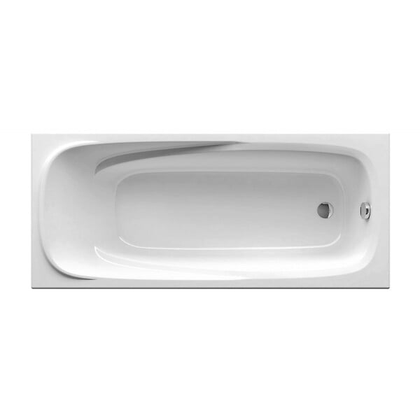 RAVAK - Ravak Vanda II 160 x 70 cm Baignoire droite en acrylique, sans pieds, blanc (CP11000000) - large