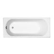 KOLO BY GEBERIT - KOLO by Geberit 170x70 cm Ensemble baignoire Opal Plus universelle +Pare baignoire pliable, 2 volets chrome + pieds (XWP1270000-SETP2) - vignette