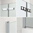 KOLO BY GEBERIT - KOLO by Geberit 170x70 cm Ensemble baignoire Opal Plus universelle +Pare baignoire pliable, 2 volets chrome + pieds (XWP1270000-SETP2) - vignette