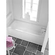 KALDEWEI - Kaldewei Saniform Plus 170 x 75 cm Baignoire droite 123 L en acier émaillé, sans pieds, blanc alpin (112600010001) - vignette