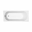 KOLO BY GEBERIT - KOLO by Geberit Opal Plus 160 x 70 cm Baignoire droite avec pieds 180 L en acrylique, blanc (XWP1260000) - vignette