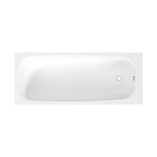 JIKA (GROUPE ROCA) - Jika (Groupe Roca) Tanza 160 x 70 x 39 cm Baignoire droite en acier émaillé, sans pieds, blanc (H2251910000001) - large
