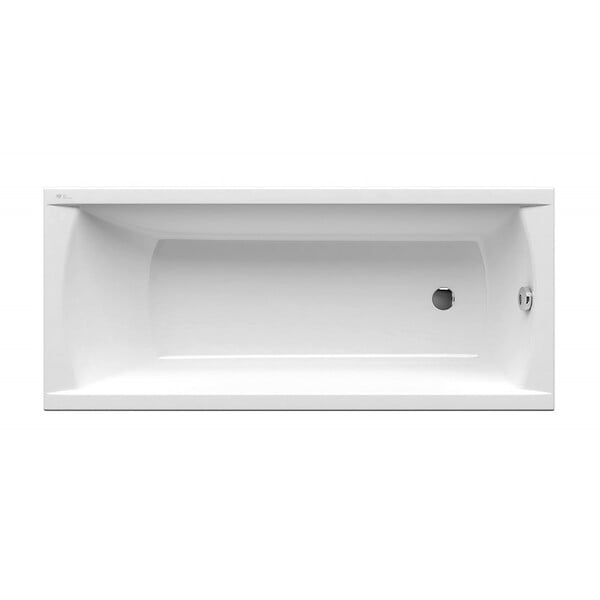 SWISS AQUA TECHNOLOGIES - Swiss Aqua Technologies Fusion 150 x 70 cm Baignoire gain de place en acrylique, sans pieds, blanc (SIKOVR150) - large