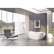 RAVAK - Ravak Freedom W 166 x 80 cm Baignoire semi-îlot en acrylique, sans pieds, blanc (XC00100024) - vignette