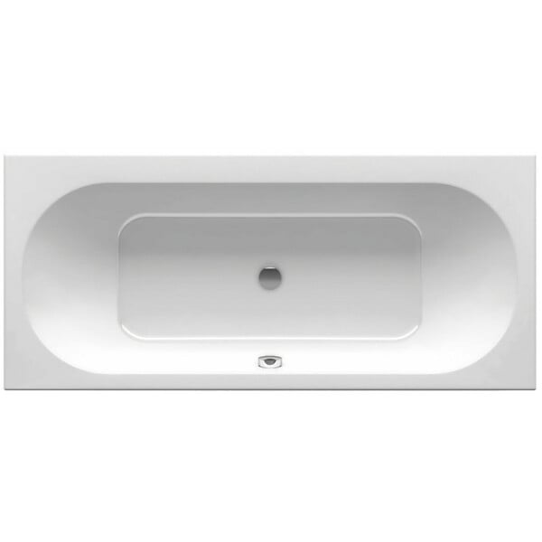 RAVAK - CITY SLIM Baignoire rectangulaire 180x80 cm en acrylique, sans pieds, blanc (C921300000) - large