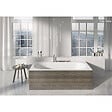 RAVAK - CITY SLIM Baignoire rectangulaire 180x80 cm en acrylique, sans pieds, blanc (C921300000) - vignette