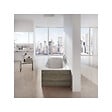 RAVAK - CITY SLIM Baignoire rectangulaire 180x80 cm en acrylique, sans pieds, blanc (C921300000) - vignette