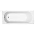 KOLO BY GEBERIT - KOLO by Geberit 160x70 cm Ensemble baignoire Opal Plus universelle +Pare baignoire pliable, 2 volets chrome + pieds (XWP1260000-SETP2) - vignette