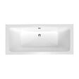 LAGUNA - 170x75 cm Nora Plus baignoire rectangulaire en acrylique, gauche et droite, sans pieds, blanc (NO1700PLUS) - vignette