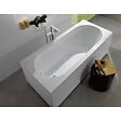 VILLEROY & BOCH - Oberon Baignoire droite Ovale 170 x 70 cm en marbre coulé, pieds fourni, blanc (UBQ177OBE2V-01) - vignette