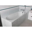 VILLEROY & BOCH - Oberon Baignoire droite Ovale 170 x 70 cm en marbre coulé, pieds fourni, blanc (UBQ177OBE2V-01) - vignette
