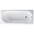 VILLEROY & BOCH - Oberon Baignoire droite Ovale 170 x 70 cm en marbre coulé, pieds fourni, blanc (UBQ177OBE2V-01) - vignette