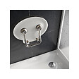 RAVAK - Ovo-P II-Opal siège de douche rabattable PMR pour cabine de douche (B8F0000049) - vignette