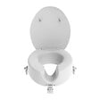 SIKO - Rehausseur WC universel surélévation 12 cm pour PMR et personnes âgées, blanc (INVALWCSED) - vignette