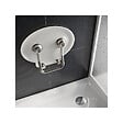 RAVAK - Ravak Ovo-P II-Clear siège de douche rabattable PMR pour cabine de douche (B8F0000048) - vignette