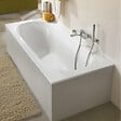 VILLEROY ET BOCH - Villeroy & Boch Oberon 170 x 75 cm Baignoire gauche et droite ovale en Quaryl® , avec pieds, blanc (BQ170OBE2V-01) - vignette