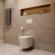 CERAMIA - Niche de Douche à encastrer, Acier Inoxydable 304, 120x28x10cm, Or brossé PVD - vignette