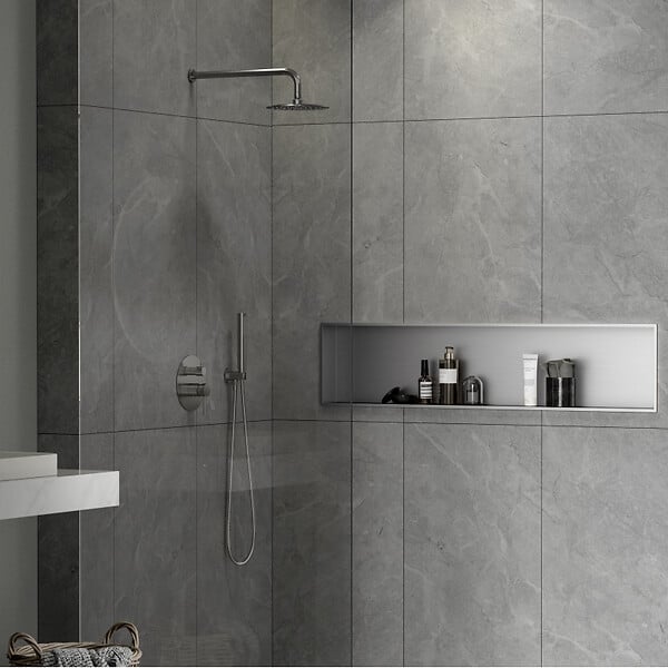 SWISS AQUA TECHNOLOGIES - Niche de Douche à encastrer (SATAURN12128BS) - large
