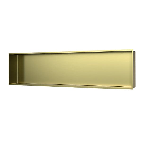 SWISS AQUA TECHNOLOGIES - Niche de Douche à encastrer, Gold (SATAURN12128BG) - large