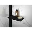 HÃŒPPE - HÜPPE  Select + Étagère tablette pour montage sur profilé mural, sans perçage, Noir (SL2101123) - vignette