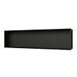 CERAMIA - Timeless Niche de Douche à encastrer, Acier Inoxydable 304, 120x28x10cm, Noir mat - vignette
