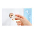 TESA - Tesa  Aluxx Panier d'angle avec plateau en aluminium chromé inoxydable, pose facile sans perçage (40203-00000-00) - vignette