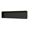 SWISS AQUA TECHNOLOGIES - Aurum Niche de Douche à encastrer, Acier Inoxydable 304, 120x28x10cm, Noir mat (SATAURN12128MB) - vignette