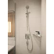HANSGROHE - Hansgrohe AddStoris Tablette d'angle, Chrome (41741000) - vignette