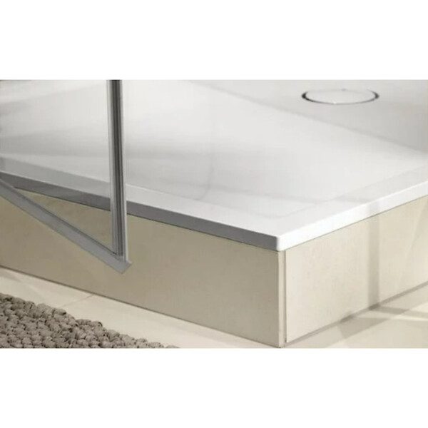 VILLEROY ET BOCH - Villeroy & Boch Lifetime Plus Receveur de douche rectangulaire 1200 x 800 x 35 mm, Antidérapant, Blanc (6223N301) - large