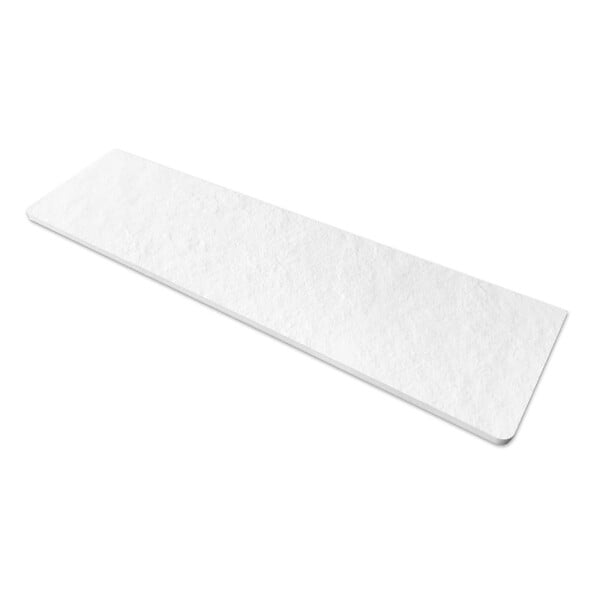 SWISS AQUA TECHNOLOGIES - Swiss Aqua Technologies Fusion Receveur de douche 140x90cm en marbre coulé, blanc (SATFU14090BL) - large