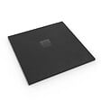 SWISS AQUA TECHNOLOGIES - B-Way Receveur de douche carré 90x90 cm avec siphon, en marbre coulé, Noir (SATALEK90Q-S) - vignette