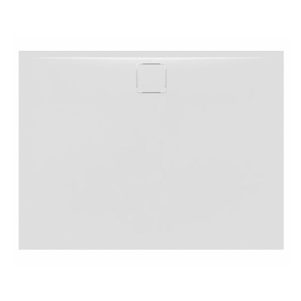 SWISS AQUA TECHNOLOGIES - Swiss Aqua Technologies Vision Receveur de douche 120x90cm + Siphon Eslim90. Marbre coulé, blanc (SATSVVI12090B-S) - large