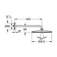 GROHE - Grohe Rainshower Mono 310 Set de douche de tête 422 mm, 1 jet, chrome (G26557000) - vignette