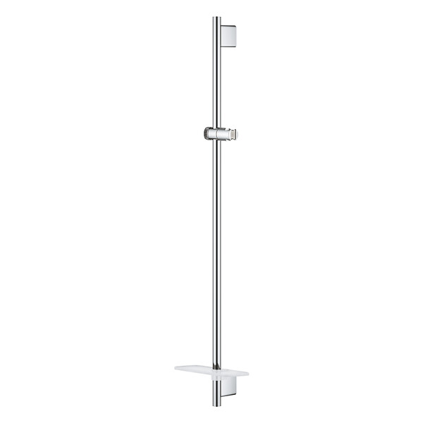 GROHE - Grohe Rainshower SmartActive barre de douche 90 cm Ø 22 mm avec tablette porte-savon, chrome (G26603000) - large